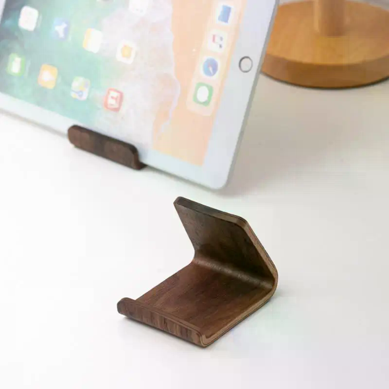 Display Stand Wood - Dekorasi Meja Kantor Rumah Kreatif Tempat