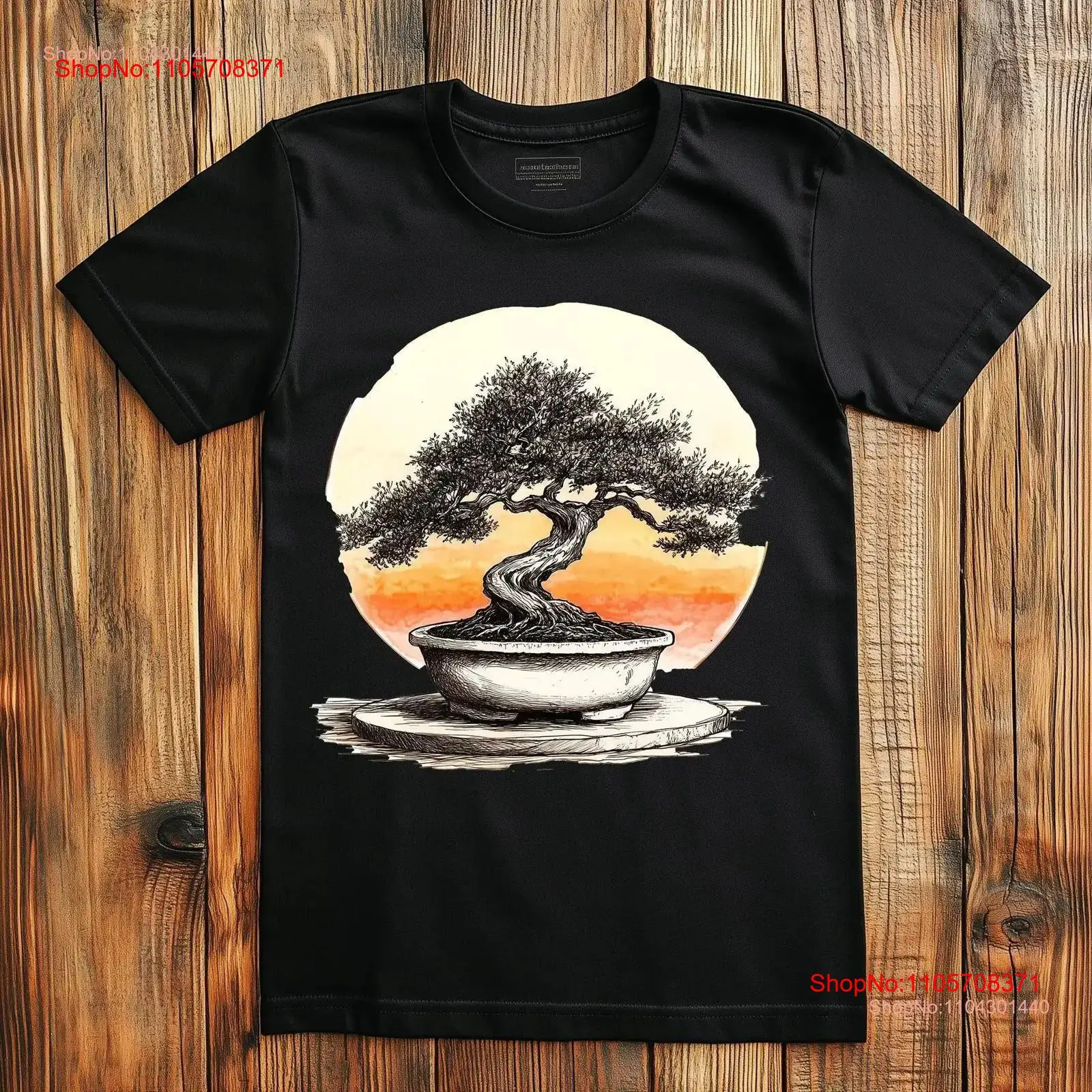 Bonsai Garden Art - Kaos Pohon Bonsai Jepang, Seni Alam