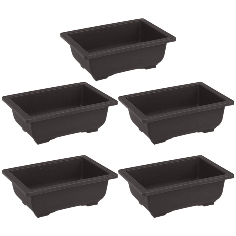 5Pcs Pot Bunga Plastik Persegi - Bonsai Vertical Garden ulasan dan harga