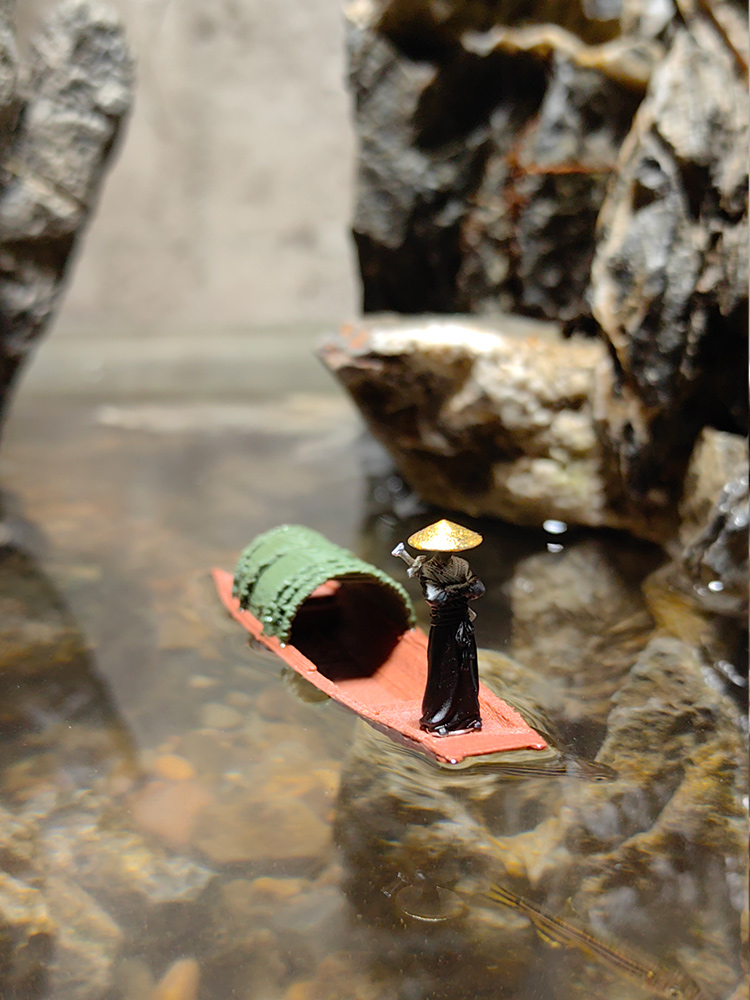 Lanskap mikro akuarium taman M - Bonsai Garden Art ulasan dan harga