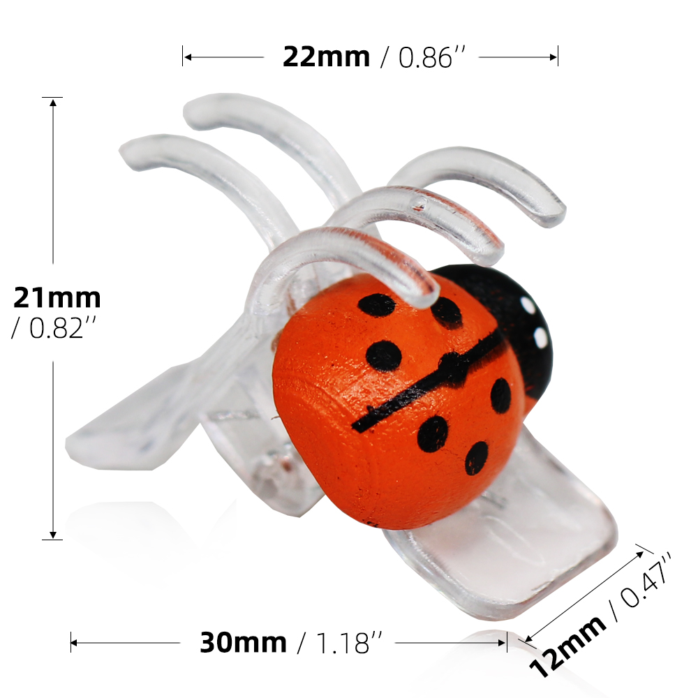 10-800 Pcs Ladybird Anggrek Kl - Bonsai Garden For Home ulasan dan harga