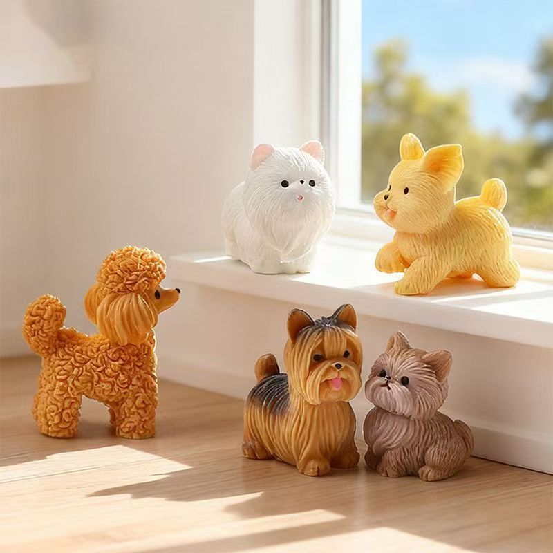 Boneka Anjing Poodle Lucu, Hia - Bonsai Garden Art ulasan dan harga