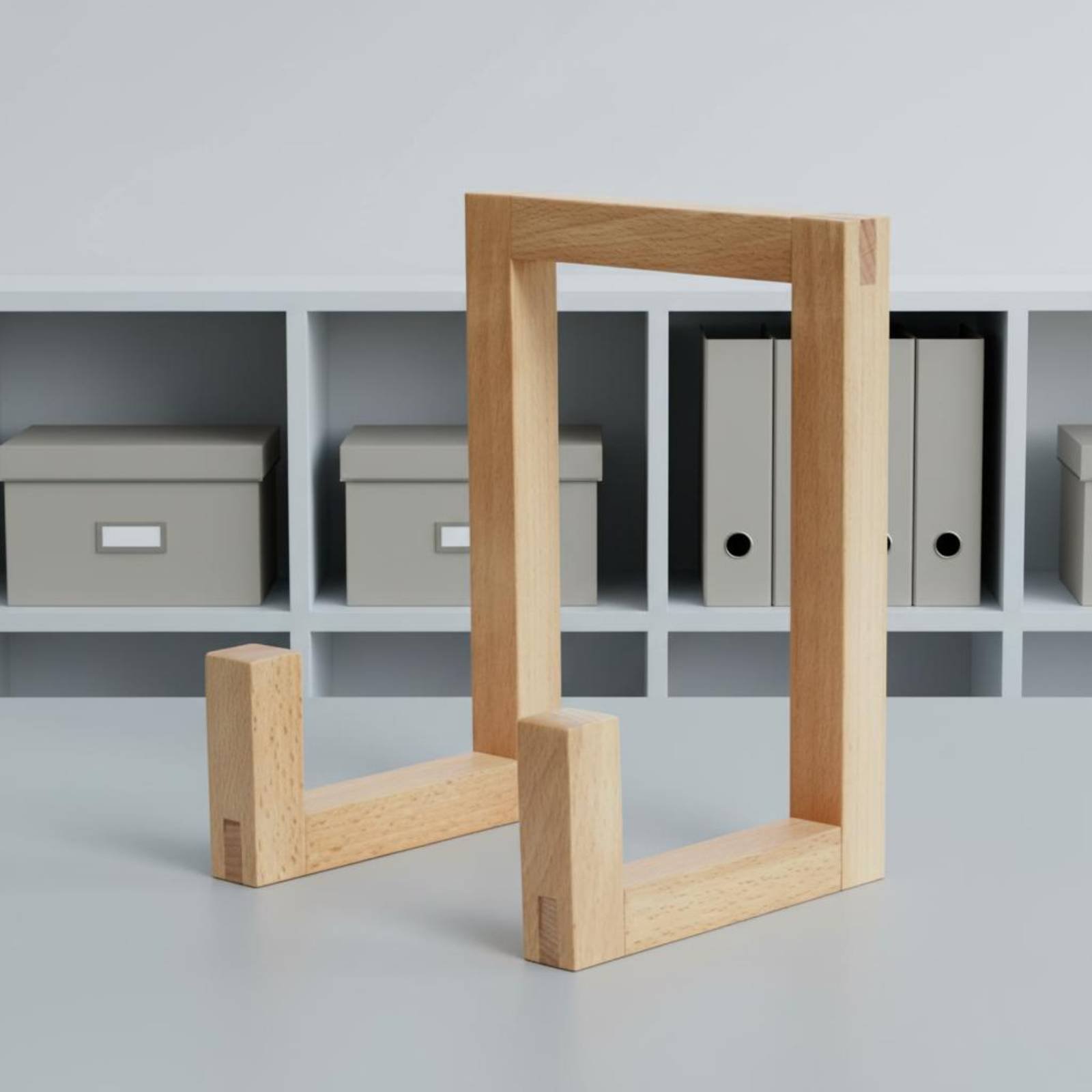 Rak Vinyl Kayu, Penyangga Viny - Display Stand Wood ulasan dan harga