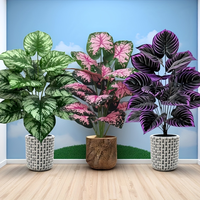 3 Buah 60Cm Set Tanaman Hijau  - Bonsai Garden For Home ulasan dan harga