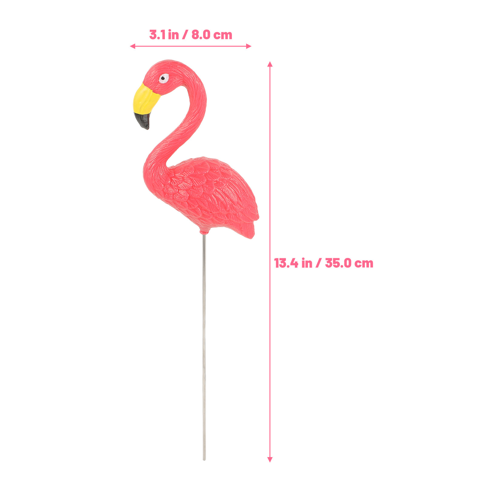 Ornamen Taman Flamingo Resin S - Bonsai Garden Art ulasan dan harga