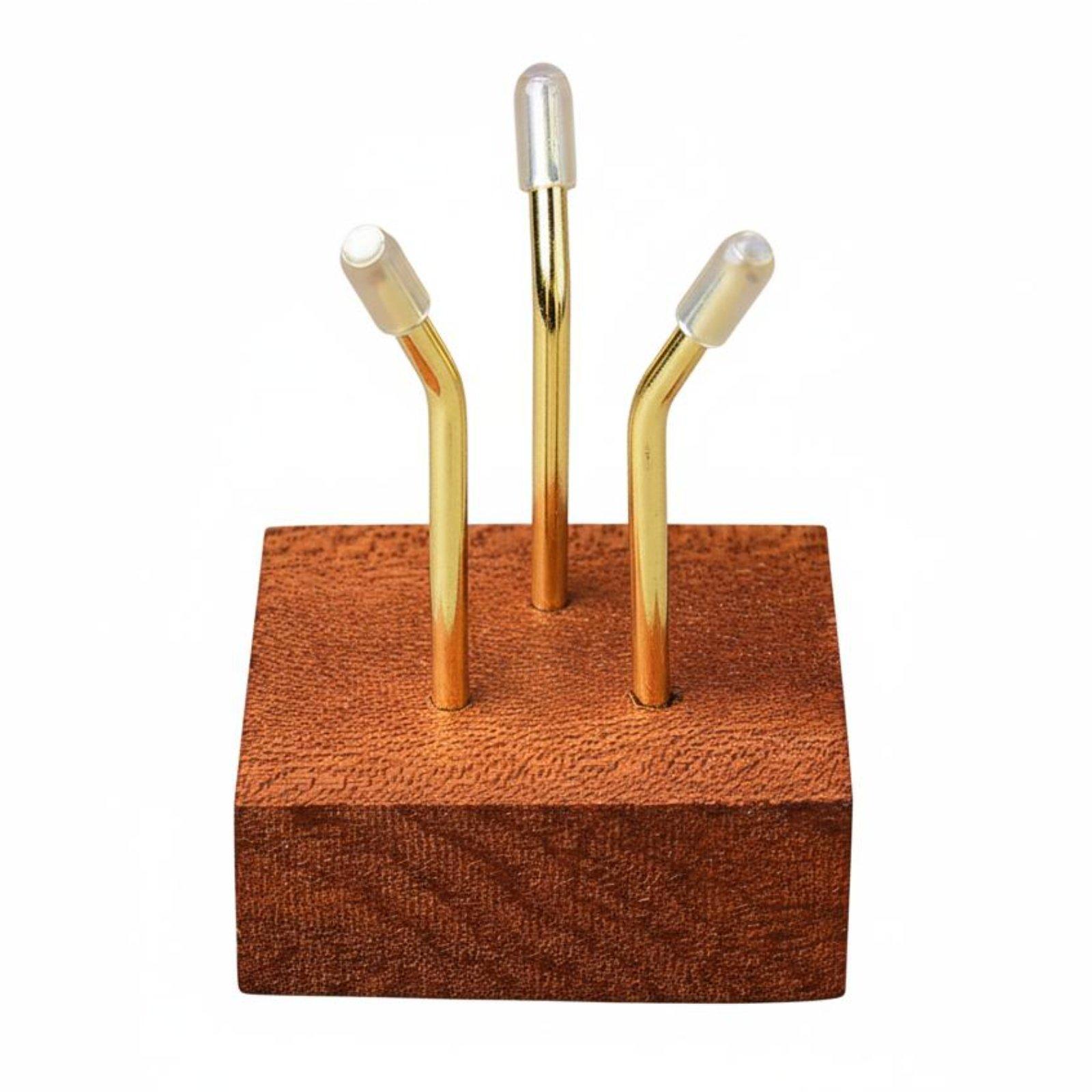 Rak Pajangan Tripod dengan Ala - Display Stand Wood ulasan dan harga