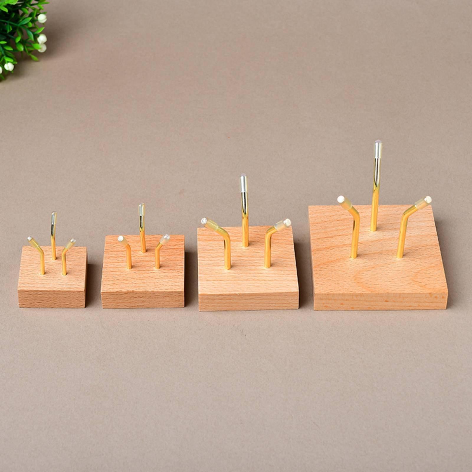 Rak Pajangan Tripod dengan Ala - Display Stand Wood ulasan dan harga