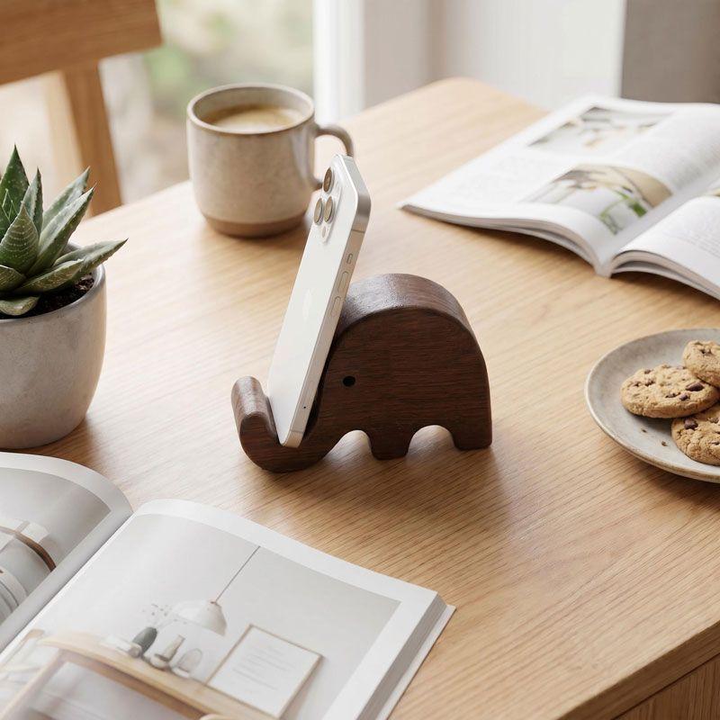 Penyangga Ponsel Kayu Solid Wa - Display Stand Wood ulasan dan harga