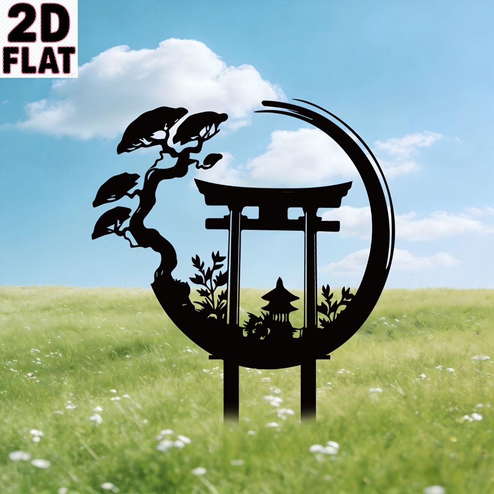 CIFBUY Seni Dinding Logam Gerb - Bonsai Garden Art ulasan dan harga