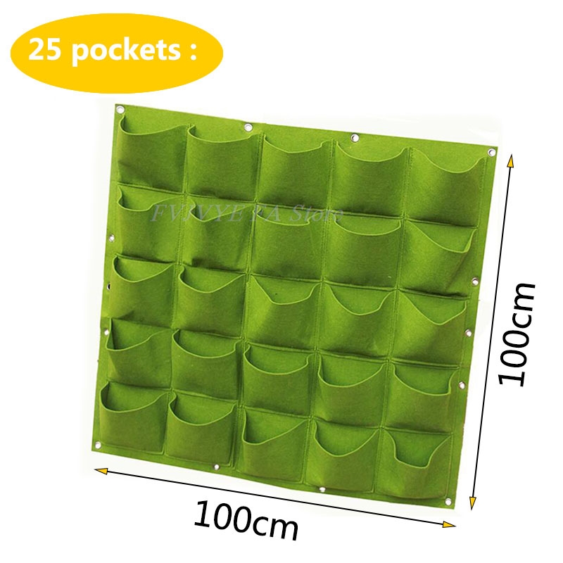 25 Kantong Tas Tanam Gantung D - Bonsai Vertical Garden ulasan dan harga