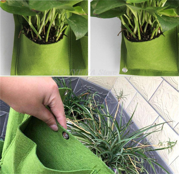 25 Kantong Tas Tanam Gantung D - Bonsai Vertical Garden ulasan dan harga