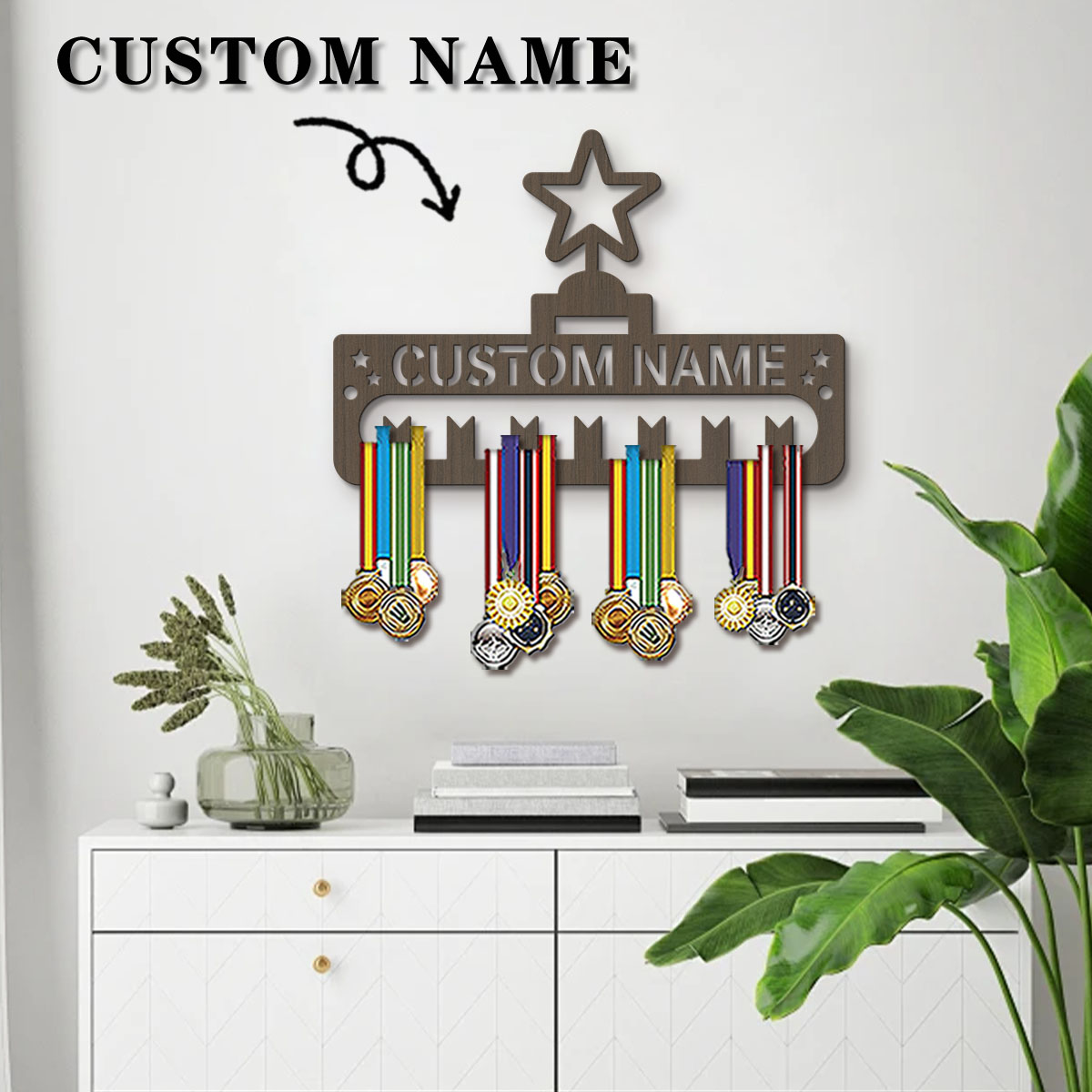 1pc Bingkai Dekorasi Bintang K - Display Stand Wood ulasan dan harga