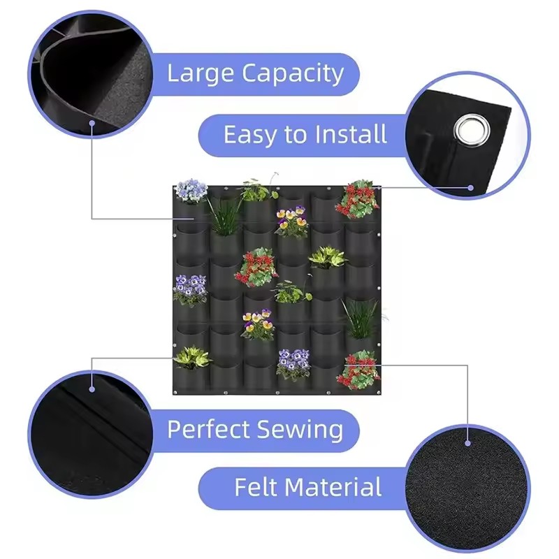 Tas Tanam Gantung Dinding Bebe - Bonsai Vertical Garden ulasan dan harga