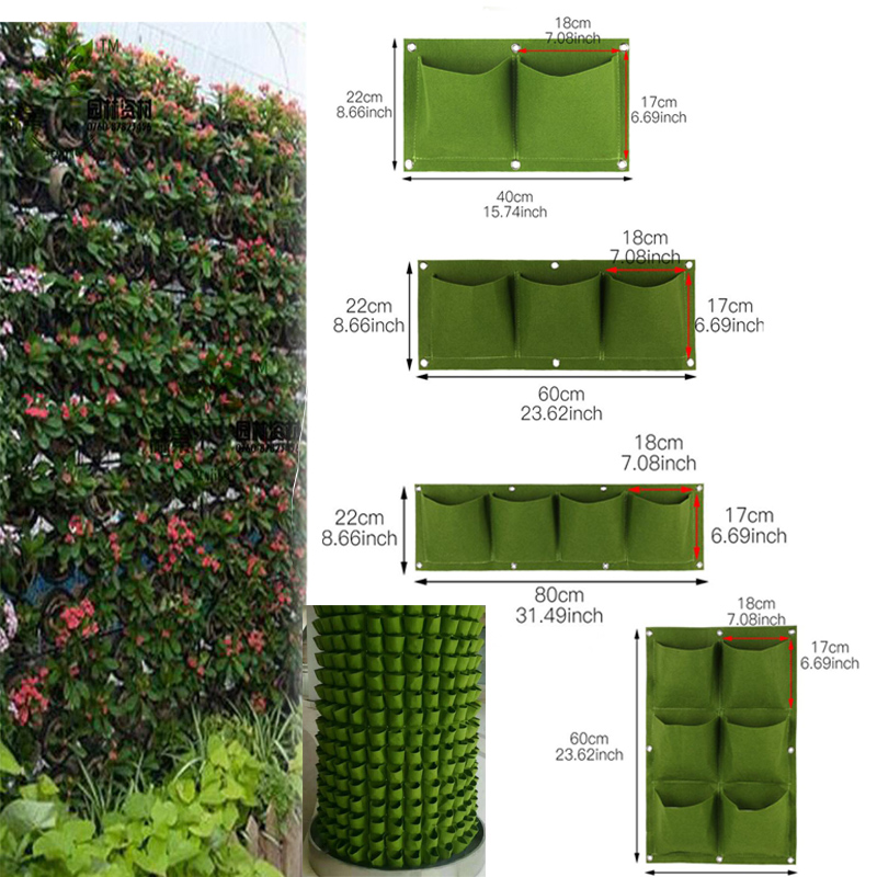 Kantong Tanam Gantung Dinding, - Bonsai Vertical Garden ulasan dan harga