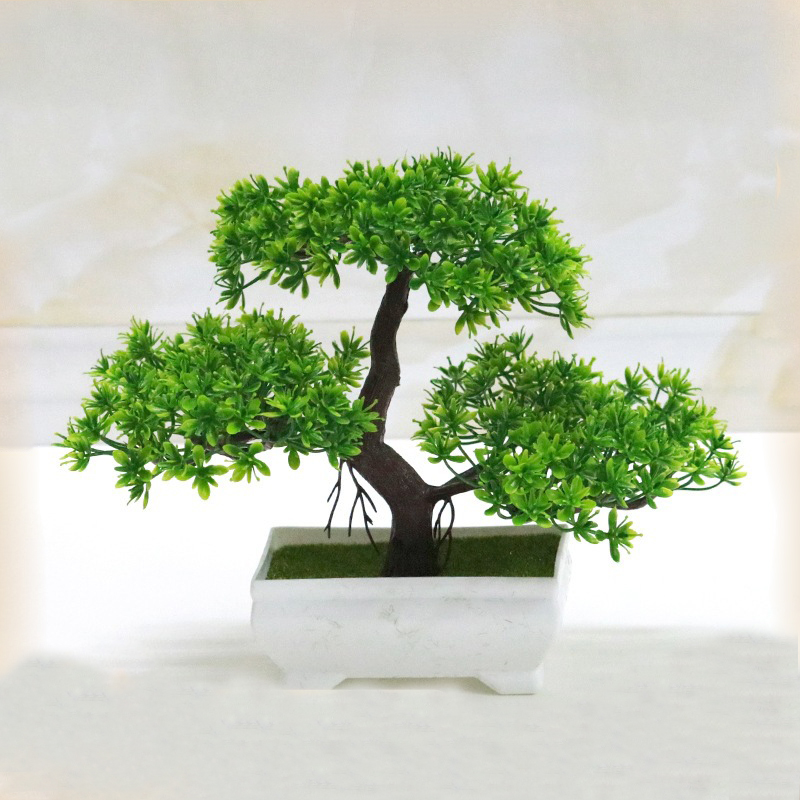Tanaman Palsu Bionik Plastik B - Bonsai Garden For Home ulasan dan harga