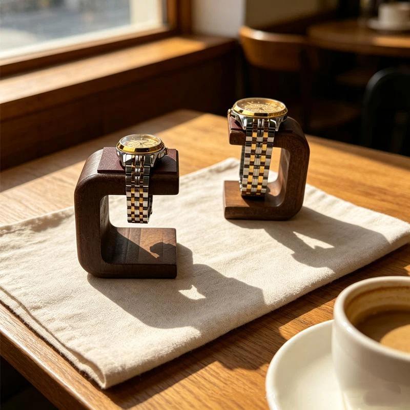 Penyangga Jam Tangan Kayu Soli - Display Stand Wood ulasan dan harga