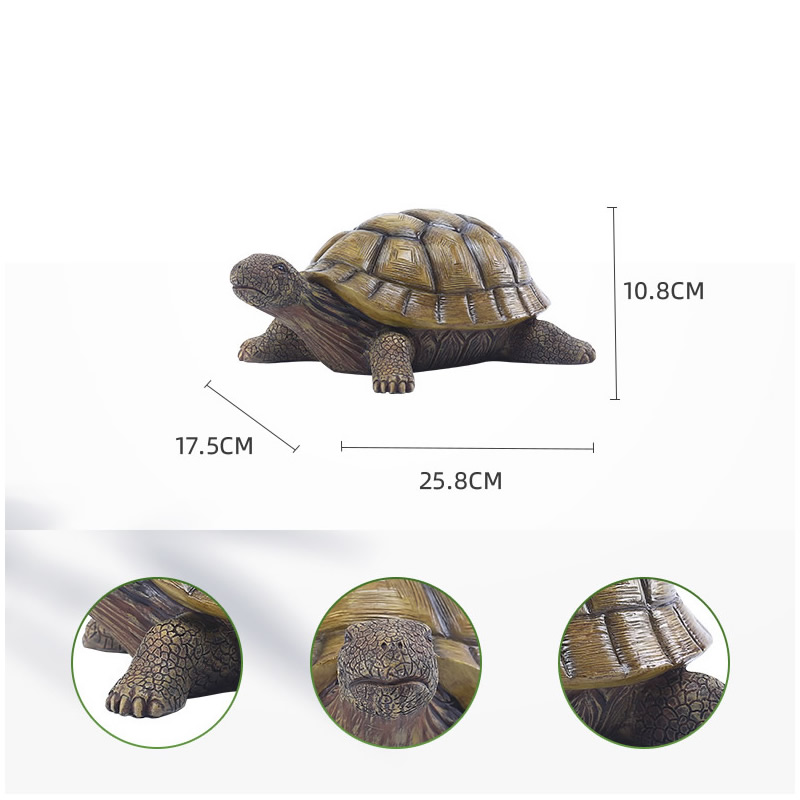 Dekorasi lucu kura-kura Resin  - Bonsai Garden For Home ulasan dan harga
