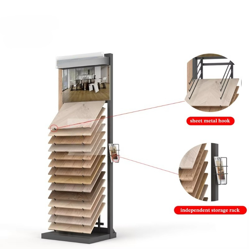 Stand Display Kombinasi Logam  - Display Stand Wood ulasan dan harga